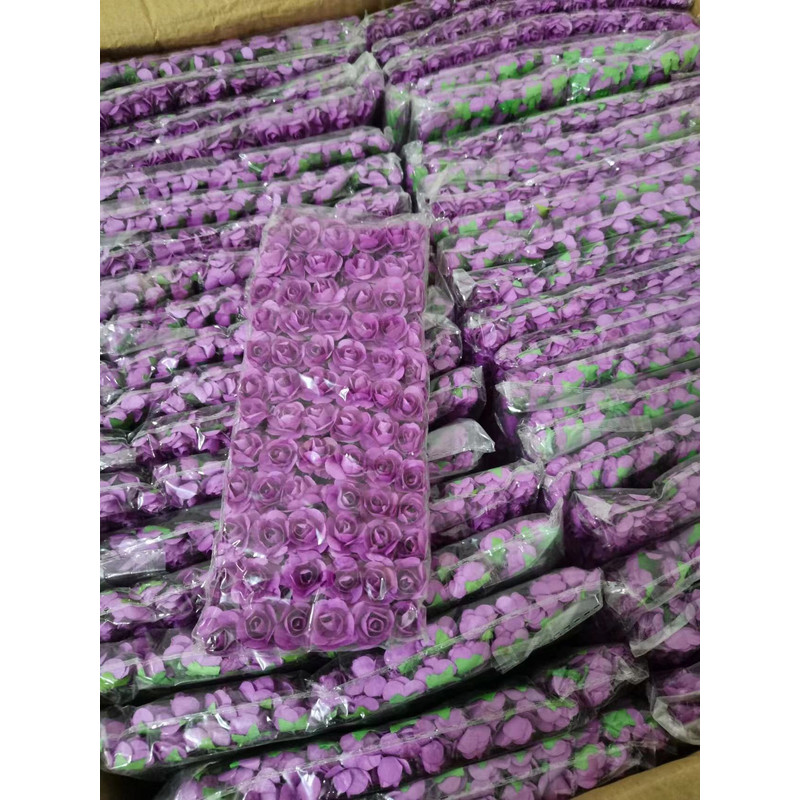 Artificial Mini Paper Rose Bouquet for Wedding Scrapbooking Party Decoration Cheap Artificial Rose Flowers