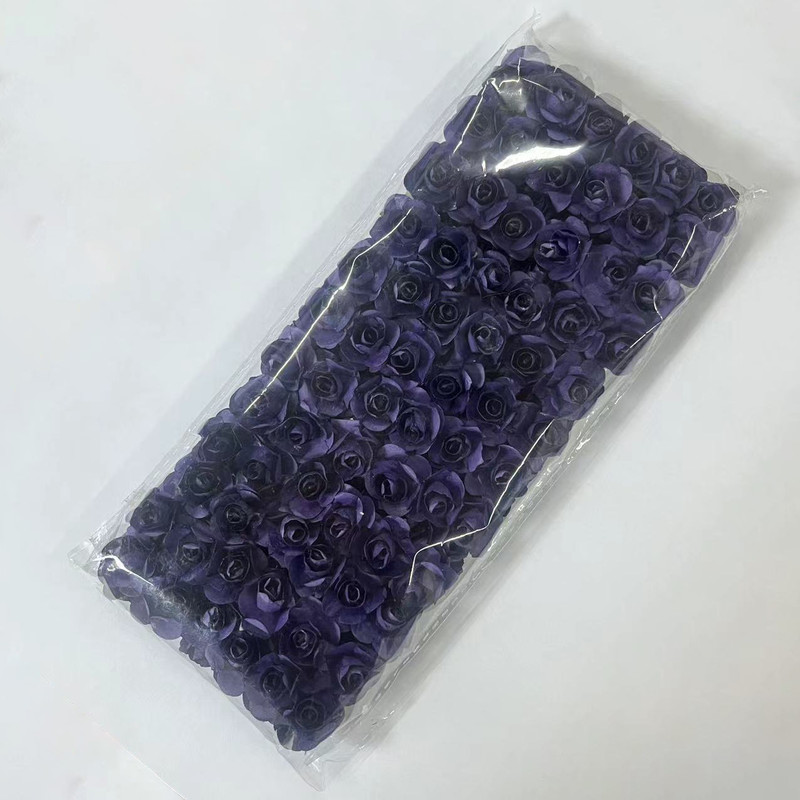 Artificial Mini Paper Rose Bouquet for Wedding Scrapbooking Party Decoration Cheap Artificial Rose Flowers