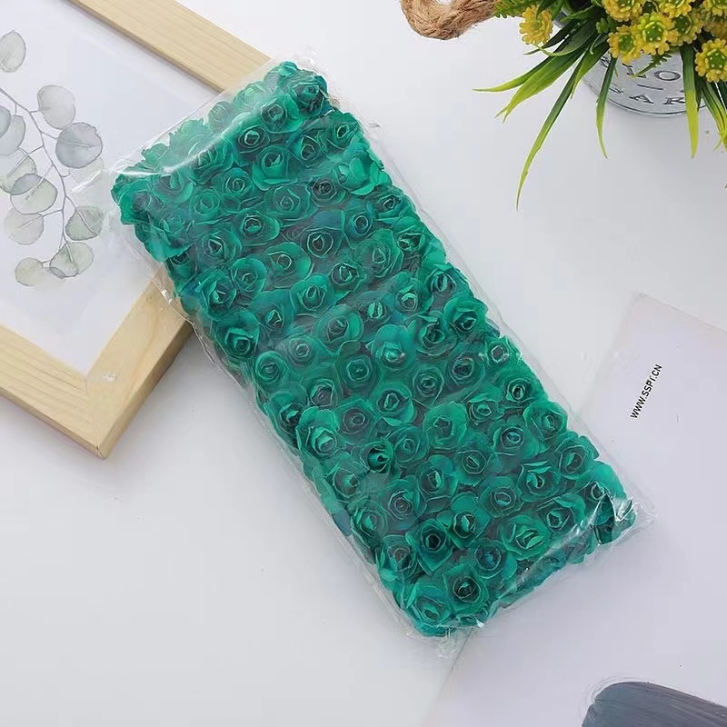 Artificial Mini Paper Rose Bouquet for Wedding Scrapbooking Party Decoration Cheap Artificial Rose Flowers