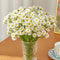 Artificial Small Daisy Bouquet Fake Daisy Flowers For Wedding Party Table Decoration DIY Home Decor 0
