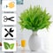 Bundles Artificial Plants Fake Boston Ferns Bushes Faux Shrubs Greenery For Home Garden Outdoor UV 3