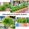 Bundles Artificial Plants Fake Boston Ferns Bushes Faux Shrubs Greenery For Home Garden Outdoor UV 4