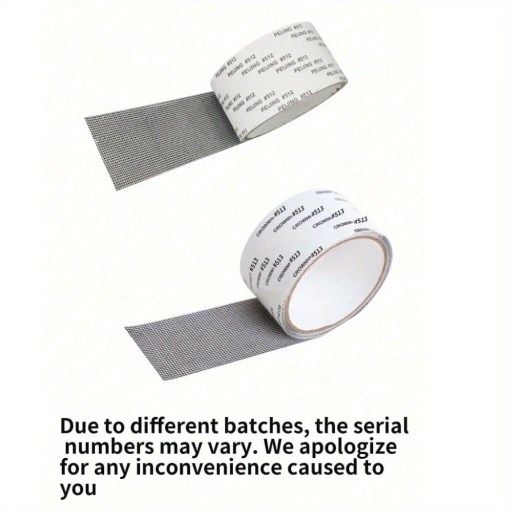 Self Adhesive Waterproof Screen Patch Tape SelfAdhesive AntiInsect Mesh Repair Tape Strong Adhesive 2