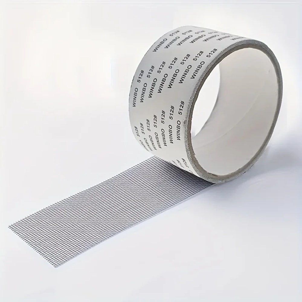 Self Adhesive Waterproof Screen Patch Tape SelfAdhesive AntiInsect Mesh Repair Tape Strong Adhesive 3