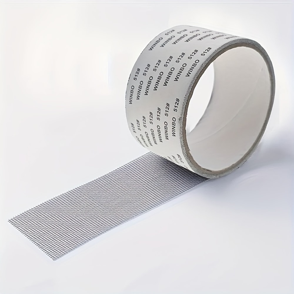 Self Adhesive Waterproof Screen Patch Tape SelfAdhesive AntiInsect Mesh Repair Tape Strong Adhesive 6
