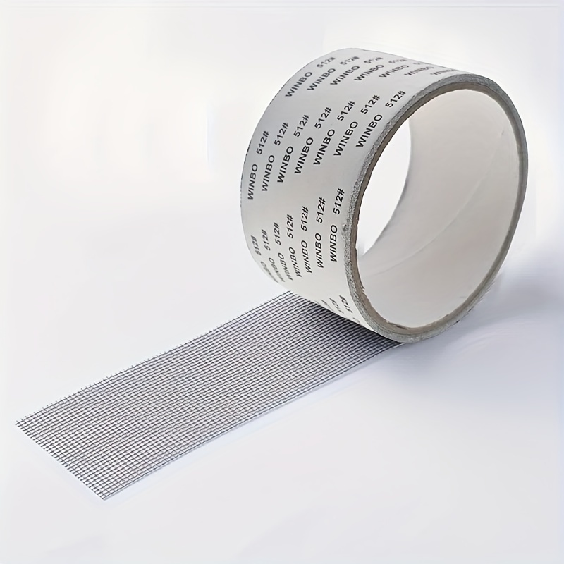 Self Adhesive Waterproof Screen Patch Tape SelfAdhesive AntiInsect Mesh Repair Tape Strong Adhesive 6