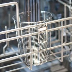 stainless steel utensil drainer holder, heavy-duty rustproof dish rack with drainage system, fork spoon chopsticks