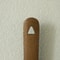 Wooden Magnetic Beech Shoe Horn LongHandled Tool For Easy Shoe Wearing With DrillFree Magnetic Base 2