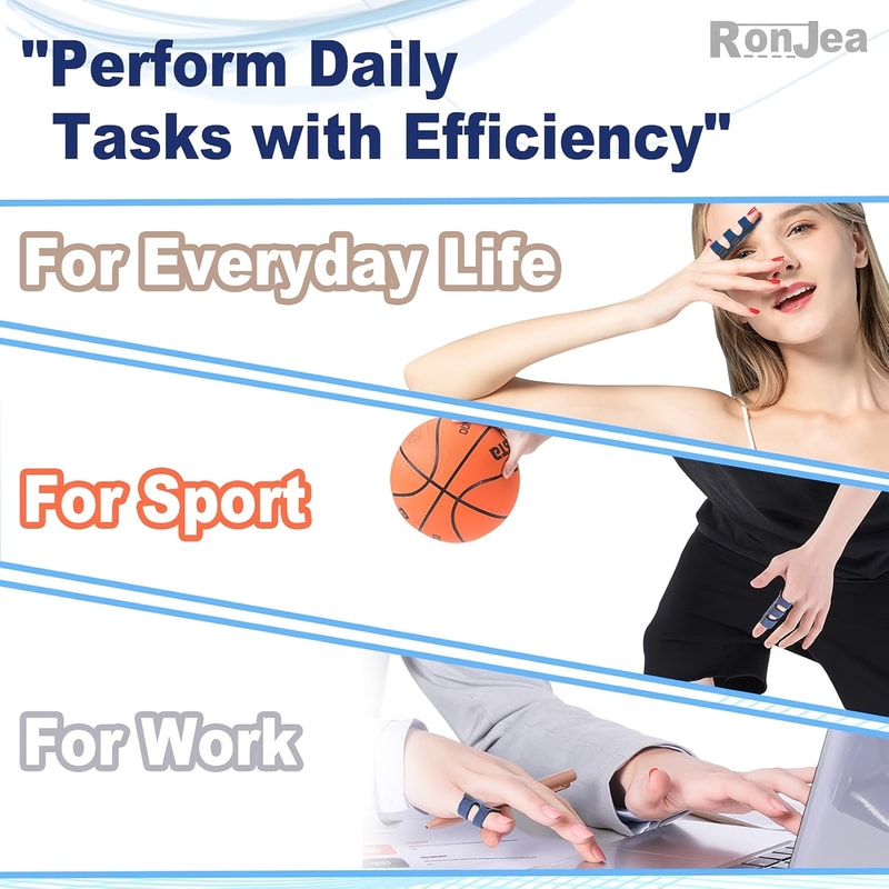 Trigger Finger Splint With Adjustable Fixing Belt Finger Straightener For Thumb Index Ring Pinky Mi 3