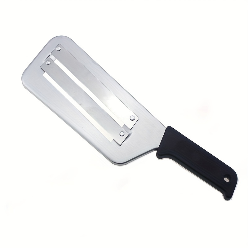 Cabbage Kitchen Knife Double Slice Planer Metal Sauerkraut Knife Vegetable Slice Knife Hand Chopper 3
