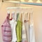 Multi-Functional Storage Organizer Hanger for Underwear, Clothes, and Hats, Home Wardrobe Wave Hook