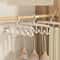 Multi-Functional Storage Organizer Hanger for Underwear, Clothes, and Hats, Home Wardrobe Wave Hook