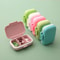 Mini Portable Pills Organizer Case, Grids PillBox, Weekly Tablet Storage Container, Medicine Box