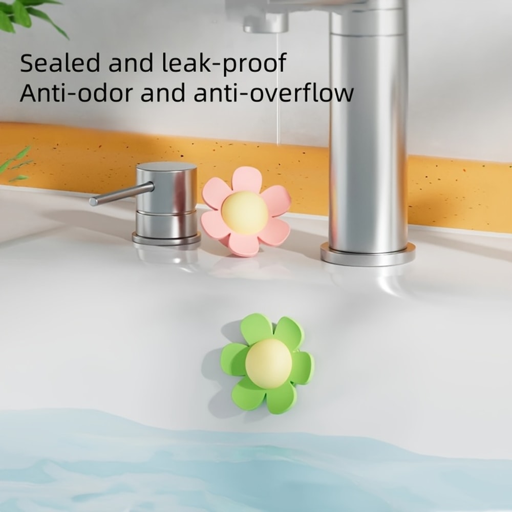 Durable Silicone Sink Overflow Hole Plug Prevents Clogging In Kitchen And Bathroom Basins 1