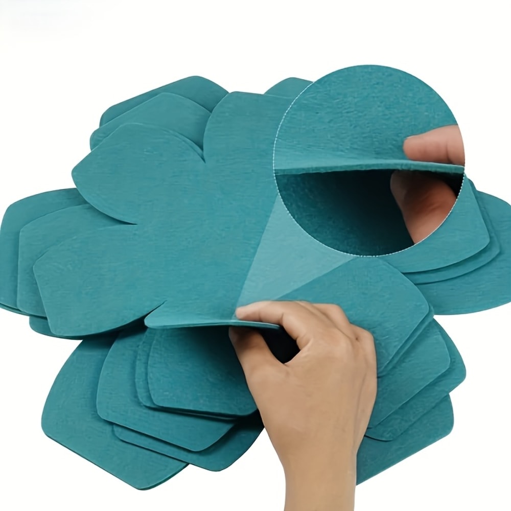 12Pcs Felt Pot Pan Protectors NonStick Divider Pads Heat Insulation Kitchen Cookware Tools 2