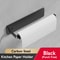 Self Adhesive Kitchen Paper Holder No Drill Towel Toilet Roll Holder Cabinet Bathroom Tissue Rack 6