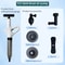 Stainless Steel Toilet Pipe Dredger, Pneumatic High-pressure Dredging Tool Set, Thickened Wall Cylinder
