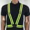 Reflective Elastic Vest For Outdoor Running Night Cycling Adjustable Safety Vest 2