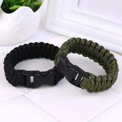 seven core paracord rope bracelet for outdoor survival, emergency edc tool, umbrella rope