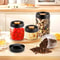 Coffee Beans Vacuum Sealed Tank, Transparent Glass Food Storage Jars, Moisture-proof Airtight Container