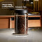 Coffee Beans Vacuum Sealed Tank, Transparent Glass Food Storage Jars, Moisture-proof Airtight Container
