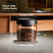 Coffee Beans Vacuum Sealed Tank, Transparent Glass Food Storage Jars, Moisture-proof Airtight Container