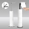 Stainless Steel Bathroom Toilet Paper Holder, Free Standing Tissue Roll Holder, Rustproof Paper Stand for Bathroom