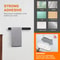Nonpunched Towel Rack Selfadhesive Bathroom Organizer Kitchen Hand Towel Rack 4