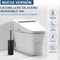 Stainless Steel Toilet Bowl Brush And Holder Long Handle For Deep Cleaning And Bathroom Organizatio 2