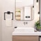 Modern Square Towel Hanger Stainless Steel Towel Ring Hand Towel Holder For Bathroom Storage 1