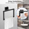 Modern Square Towel Hanger Stainless Steel Towel Ring Hand Towel Holder For Bathroom Storage 2