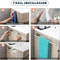 Stainless Steel Wallmounted Towel Holder Bathroom Towel Rail Adhesive Towel Hanger 4
