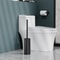 Vertical Matt Black Toilet Brush Holder Stainless Steel Cleaning Tool FloorStanding Toilet Brush Se 0