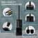 Vertical Matt Black Toilet Brush Holder Stainless Steel Cleaning Tool FloorStanding Toilet Brush Se 1