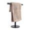 Modern Hand Towel Holder TShape Standing Towel Rack Countertop Organizer For Bathroom Kitchen 5