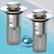 Universal Rebound Drain Plug Filter Metal Basin Popup Sink Filter Hair Catcher Bathroom Sink Drain 0