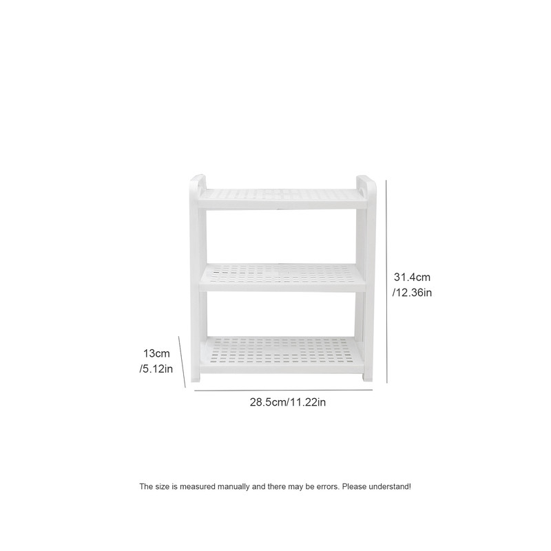 DoubleTriple Layered Desktop Storage Shelves For Office Stationery Cosmetics And Miscellaneous Item 5