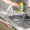 Stainless Steel Telescopic Sink Drain Rack NonSlip Dish Drying Kitchen Organizer For Household Use 0