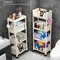 Multi Tier Storage Rack Narrow Corner Kitchen Trolley Organizer Mobile Storage Cart For Home And Of 1