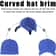 2PC Hat Brim Bender No Steaming Required Curving Tool For Baseball Caps 6