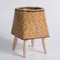 Fashion Rattan Woven Flower Pot Creative Flower Planters Durable Hand Wove Plant Stand With Removab 7