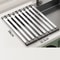 Stainless Steel Kitchen Sink Drain Rack Foldable Retractable Drain Basket Sink Bowl And Dish Storag 5