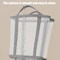 Folding Laundry Basket With Handle For Clothes Toys Storage And Bathroom Organization 3