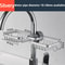 Kitchen Sink Drain Rack Sponge Storage Basket Faucet Holder Aluminum Soap Drainer Shelf Organizer S 9