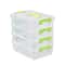 Building Blocks Storage Box Transparent Grid Drawer Visibility Tool Moisture Proof Classification B 5