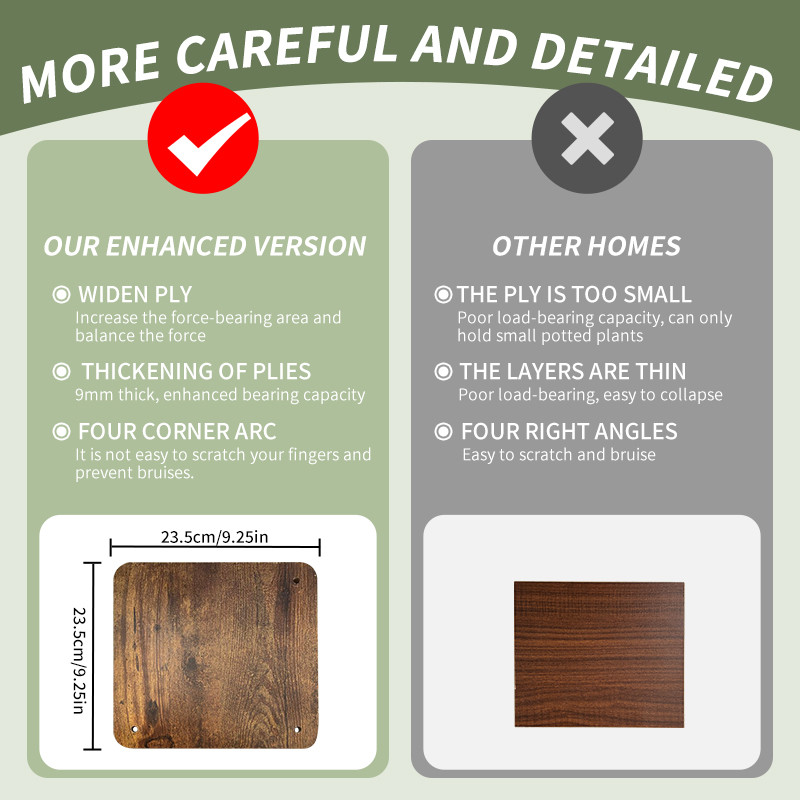 Plant Stand Stand For Flowers Wooden Storage Shelf Indoor Display Stand Multiple Flower Pot Rack 4 3