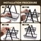 New Portable Iron Kitchen Storage Rack Multilayer Snack Storage Shelf Multifunctional Fruit Basket