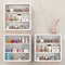 Bathroom Organizer Transparent Multi Layer Display Cabinet Cosmetic Storage Box With Removable Shel