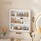 Bathroom Organizer Transparent Multi Layer Display Cabinet Cosmetic Storage Box With Removable Shel