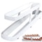 Dispenser Refrigerator Egg Storage Box Double Layers Rolling Egg Holder Automatic Scrolling Organiz 7